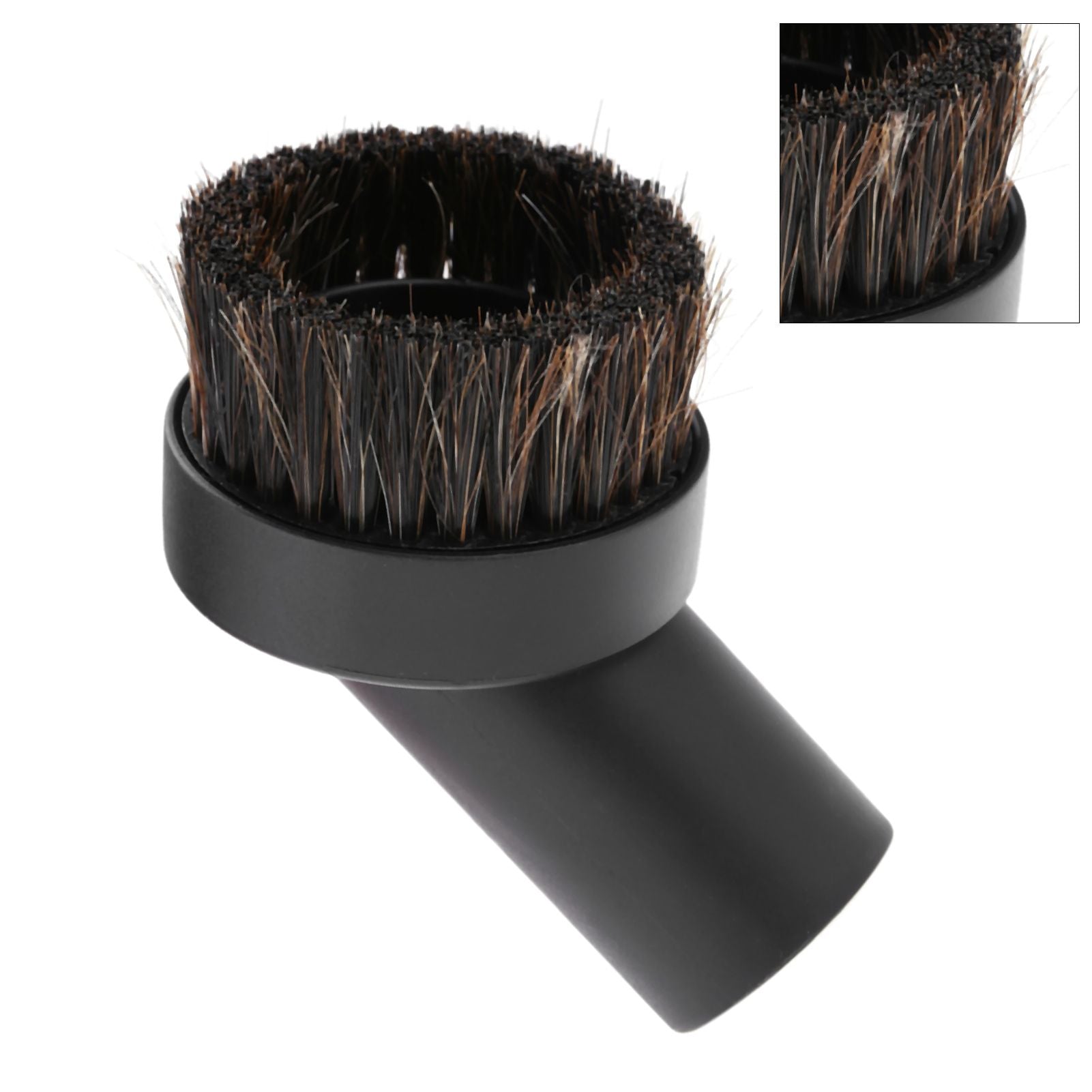 1pc Vacuum Cleaner Accessory Horsehair Brush Floor Dust Brush Head 32mm