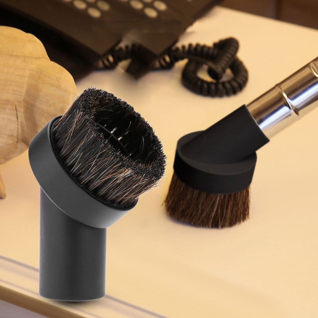 1pc Vacuum Cleaner Accessory Horsehair Brush Floor Dust Brush Head 32mm