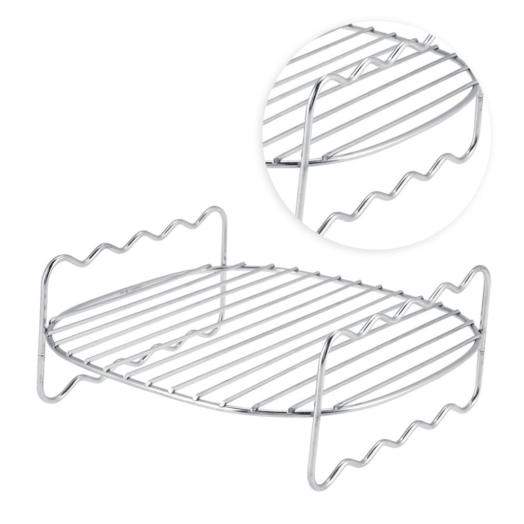 Replacement BBQ Rack Double Layer Skewers Baking Tray For Philips Air Fryer