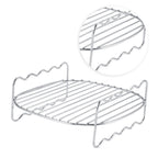 Replacement BBQ Rack Double Layer Skewers Baking Tray For Philips Air Fryer