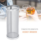 300 Micron Stainless Steel Homemade Brew Beer Hop Mesh Filter Strainer #1 10 x 25.5cm