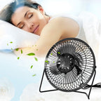 USB Solar Panel Powered Mini Portable Fan for Cooling Ventilation Home Travelling Fishing