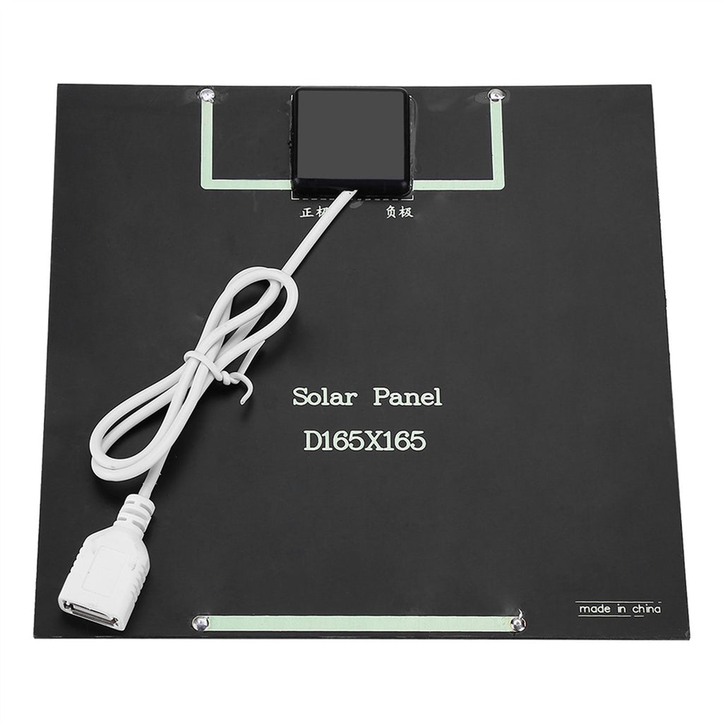 USB Solar Panel Powered Mini Portable Fan for Cooling Ventilation Home Travelling Fishing
