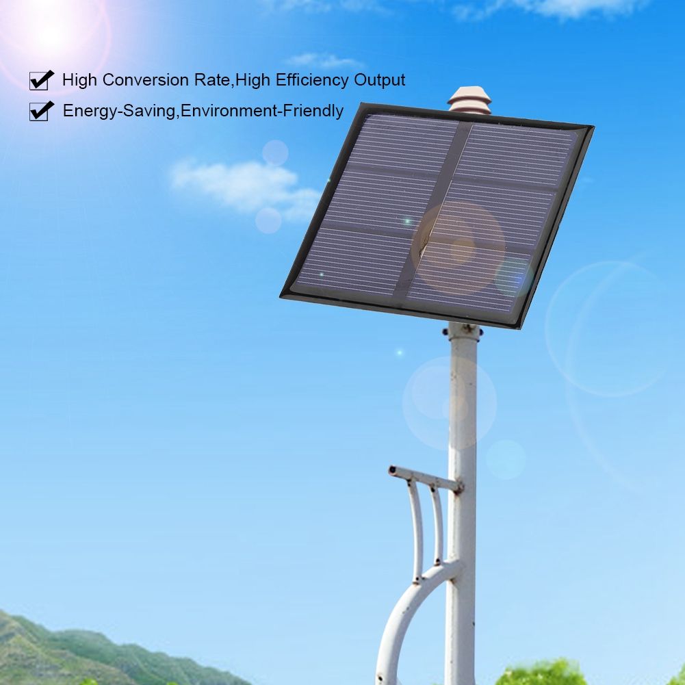 0.7W 1.5V Mini Portable Solar Panel DIY Power Module Charger for 1.2V Battery with Wire 70*70MM