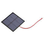 0.7W 1.5V Mini Portable Solar Panel DIY Power Module Charger for 1.2V Battery with Wire 70*70MM