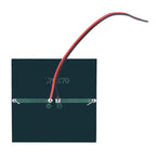 0.7W 1.5V Mini Portable Solar Panel DIY Power Module Charger for 1.2V Battery with Wire 70*70MM
