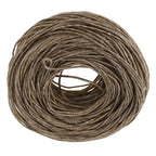 61m Organic Hemp Candle Wick Core with Pure Bee wax for DIY Oil Lamp Dark