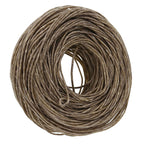 61m Organic Hemp Candle Wick Core with Pure Bee wax for DIY Oil Lamp Dark
