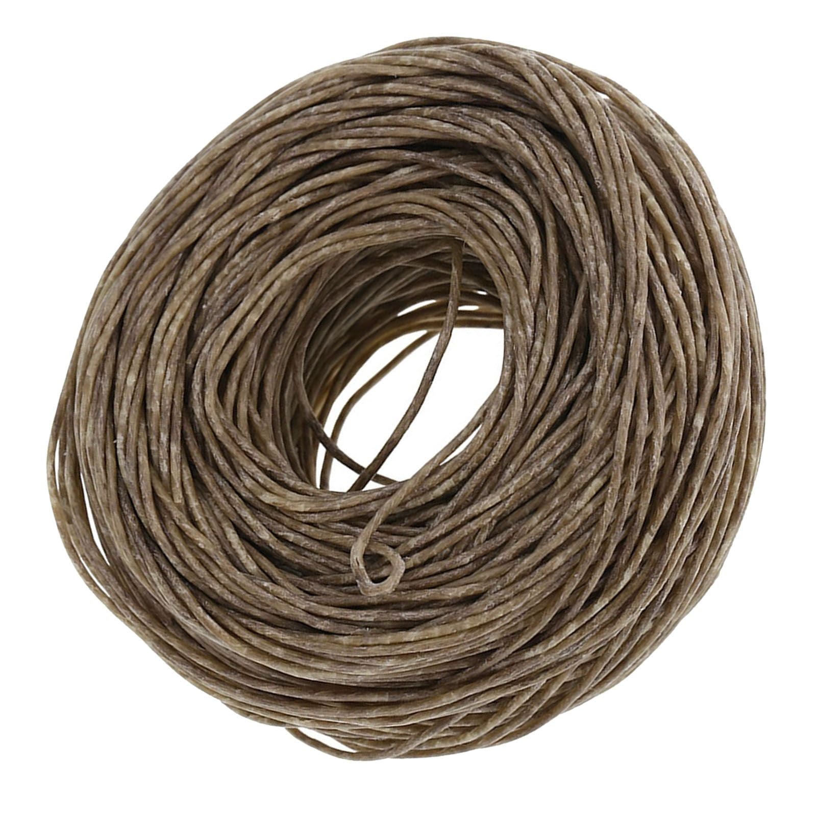 61m Organic Hemp Candle Wick Core with Pure Bee wax for DIY Oil Lamp Dark