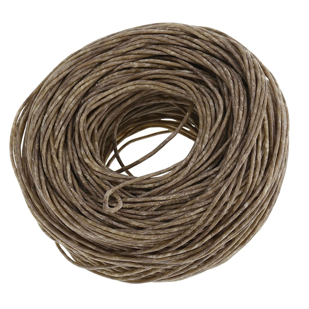 61m Organic Hemp Candle Wick Core with Pure Bee wax for DIY Oil Lamp Dark