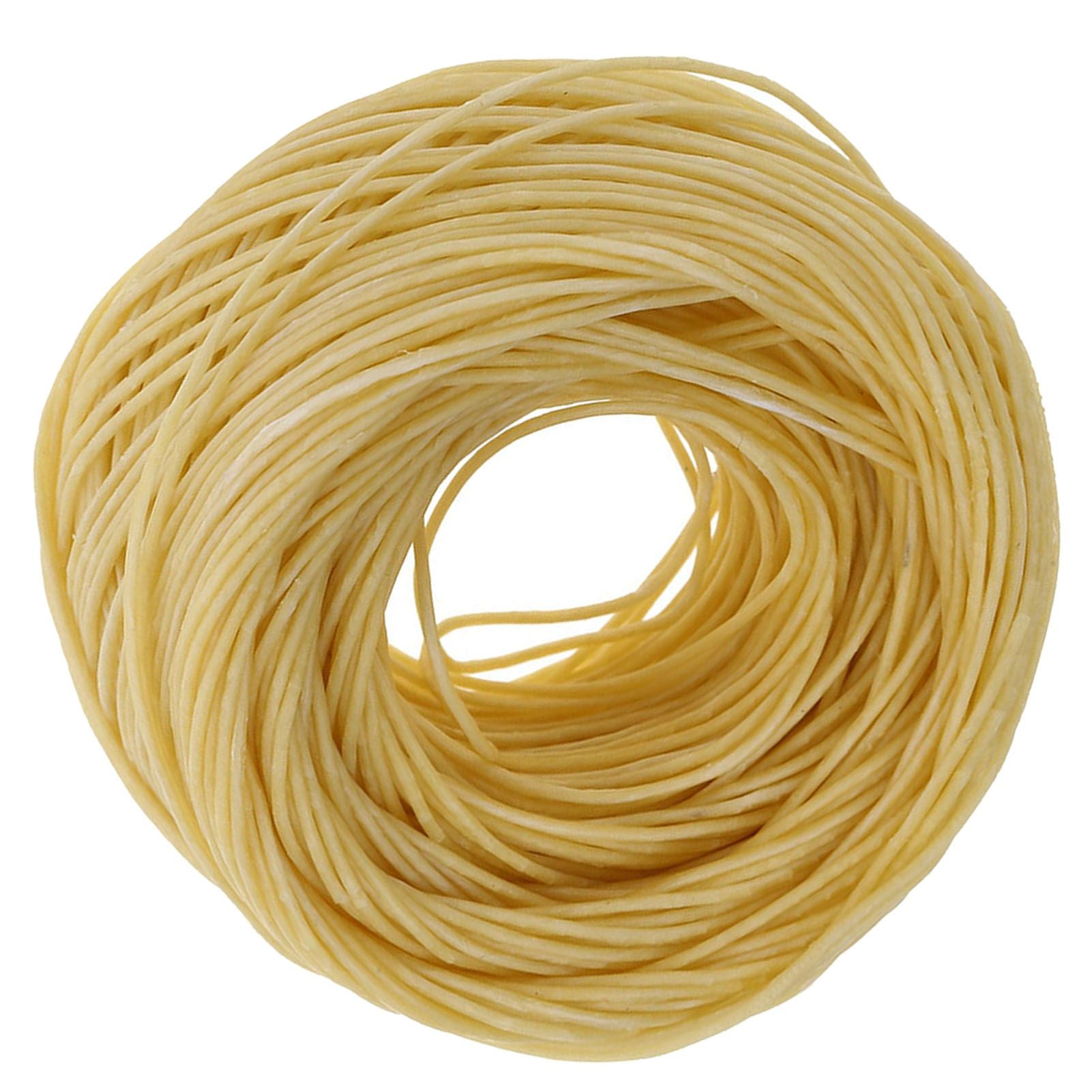 61m Organic Hemp Candle Wick Core with Pure Bee wax for DIY Oil Lamp Light