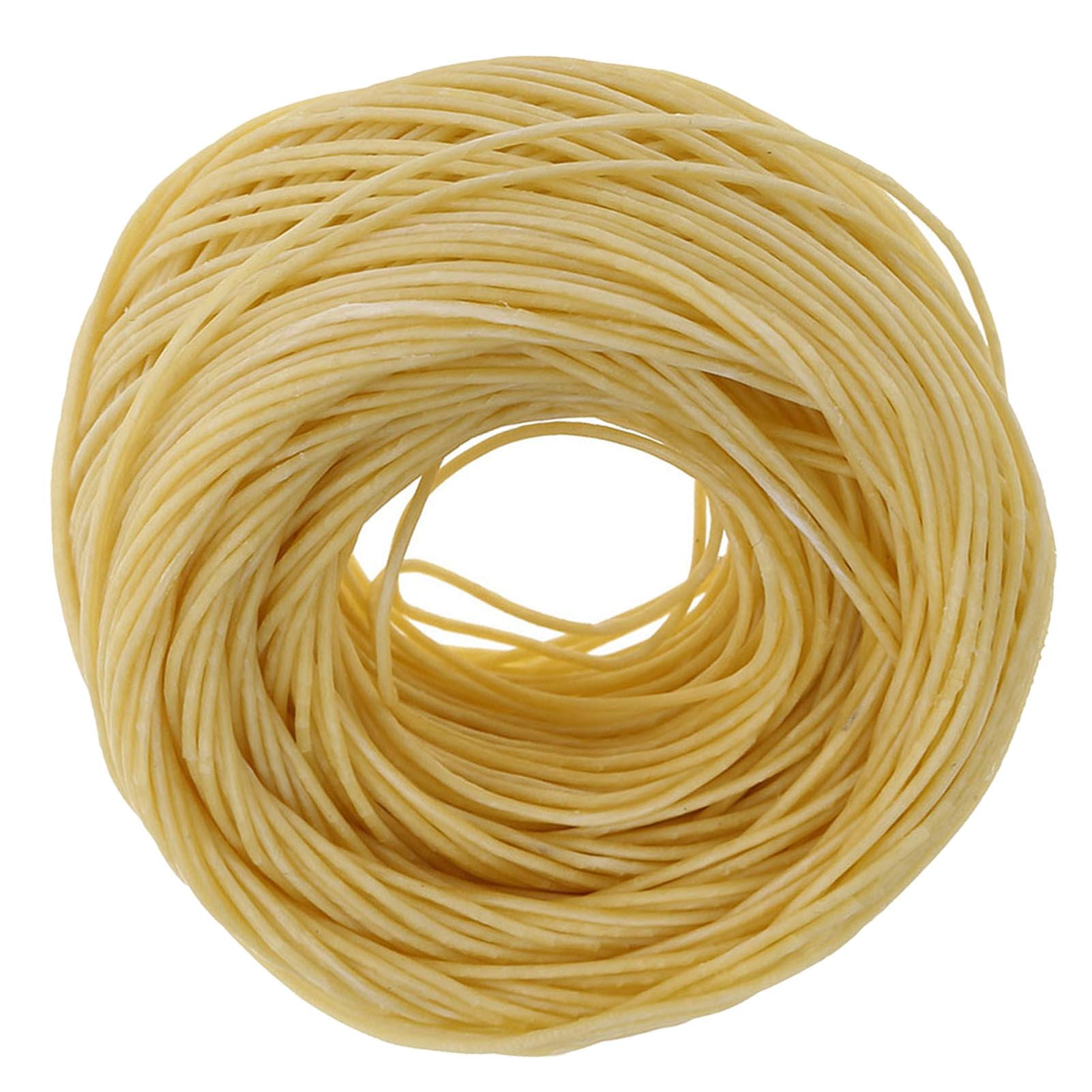 61m Organic Hemp Candle Wick Core with Pure Bee wax for DIY Oil Lamp Light