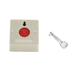DC 24V Wired Safe Security Plastic Family Office Mini Emergency Alarm Panic Push Button