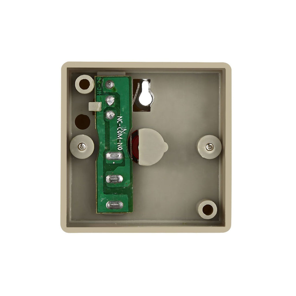 DC 24V Wired Safe Security Plastic Family Office Mini Emergency Alarm Panic Push Button