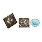 Antique Brass Square Floor Drain with Strainer Bathroom Washroom Drainage Clean Accessories