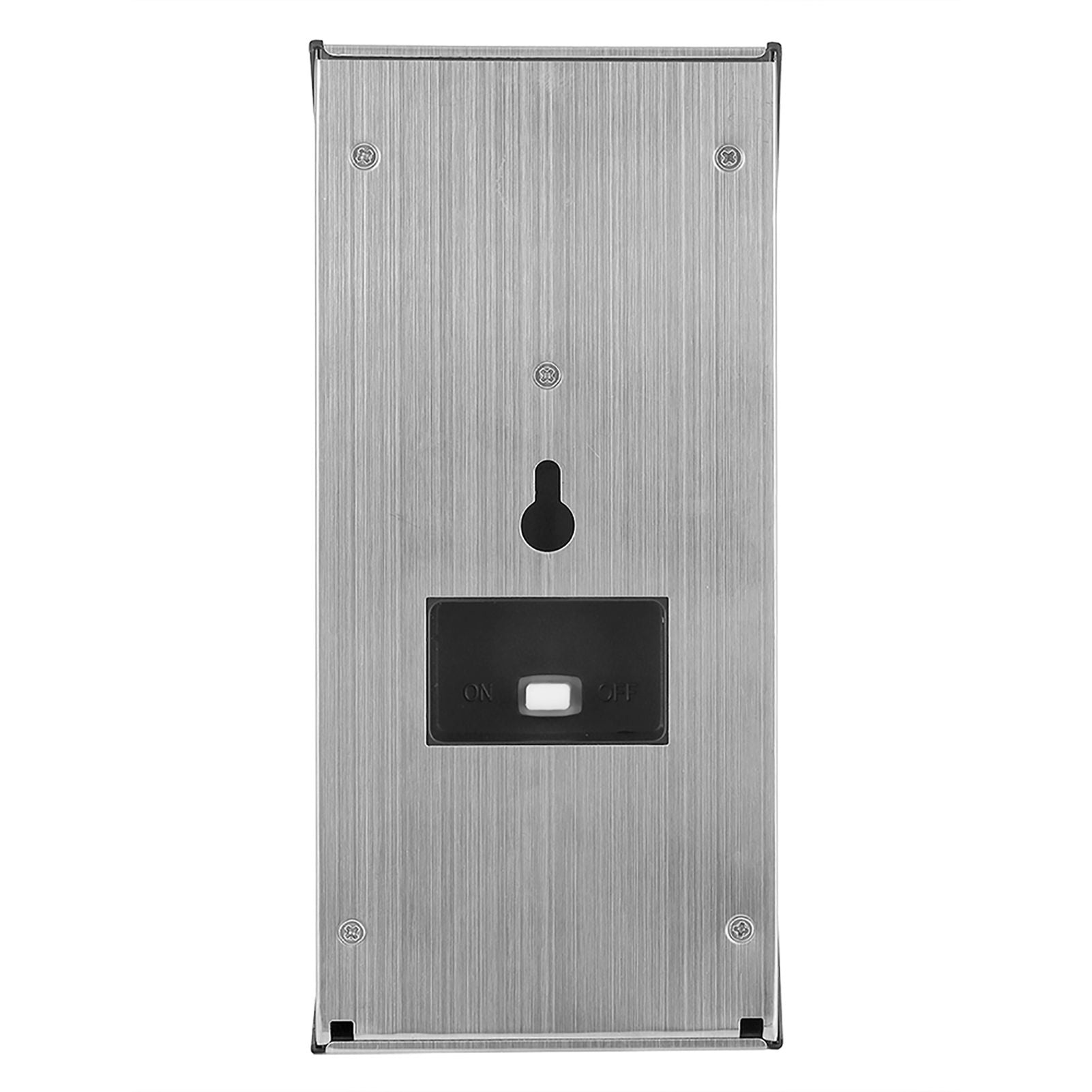 Solar Powered PIR Motion Sensor 2 LED Path Wall Light Garden Security Lamps Silver Pure White