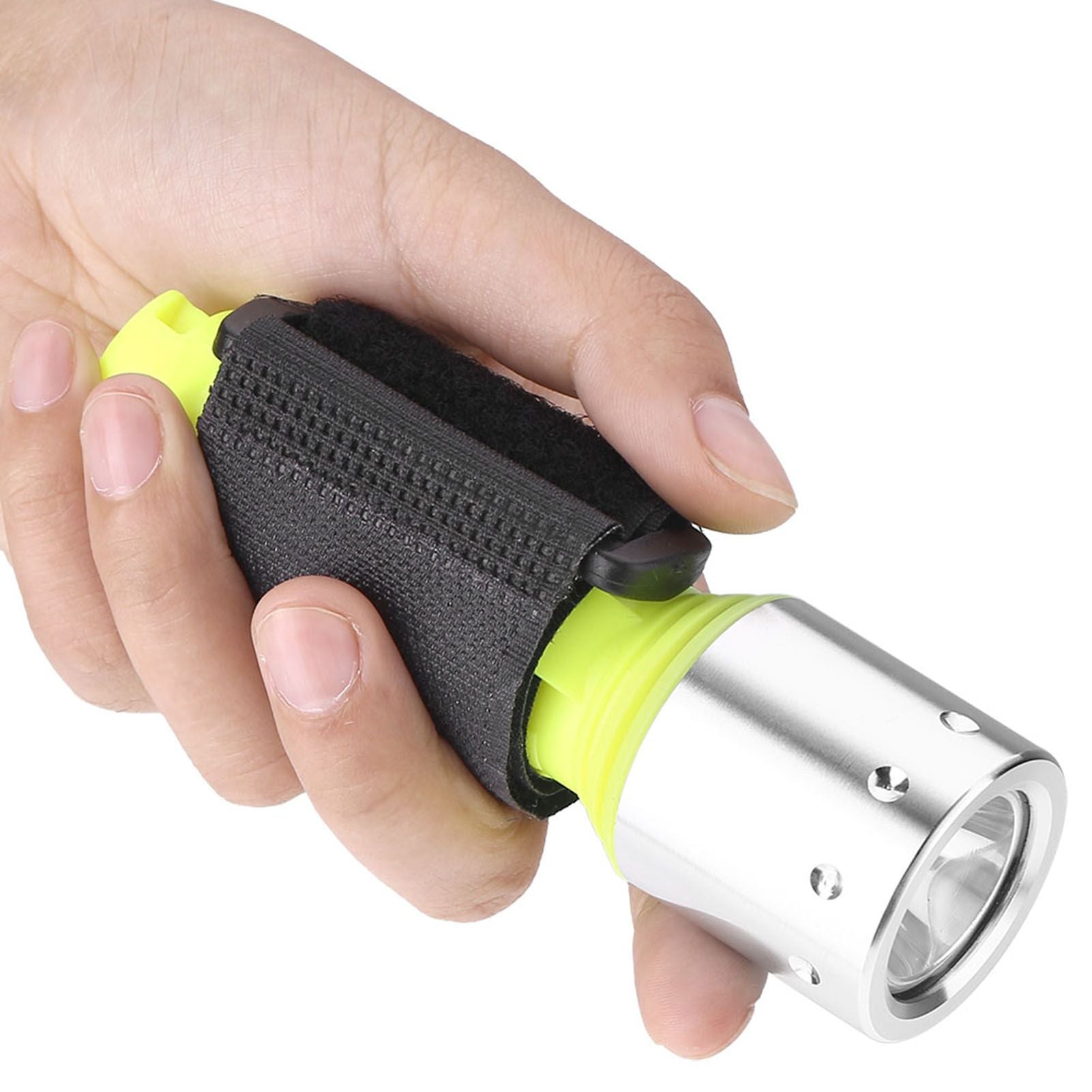 Portable Lightweight 3 Mode Torch for Diving Swimming Hiking Camping Hunting Fishing