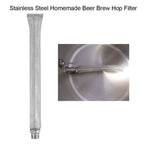 304 Stainless Steel Homemade Beer Brew Hop Filter Screen Strainer Tool (12inch)