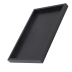 Rectangle Shape Solid Wood Tea Coffee Snack Food Serving Tray Plate Restaurant Trays 22*12*2cm