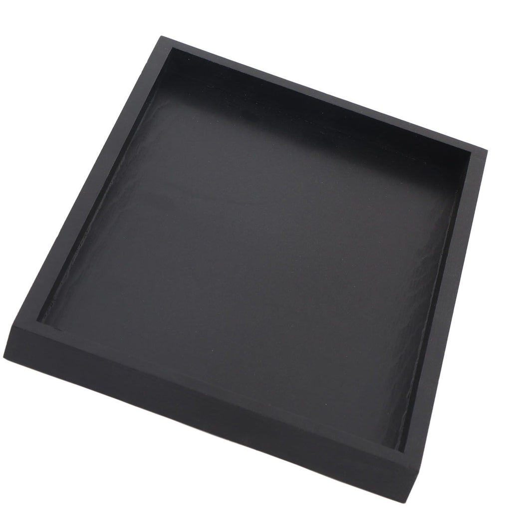 Rectangle Shape Solid Wood Tea Coffee Snack Food Serving Tray Plate Restaurant Trays 22*12*2cm