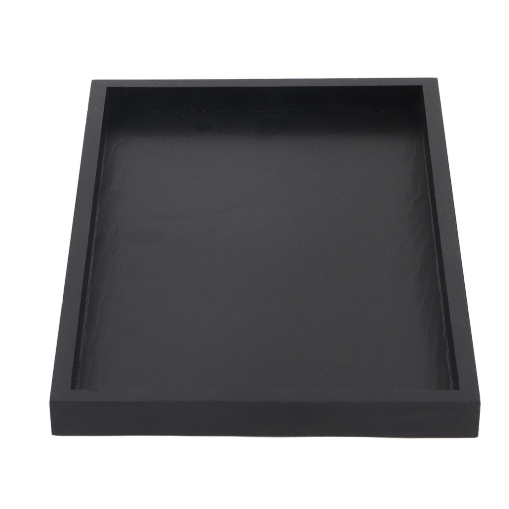 Rectangle Shape Solid Wood Tea Coffee Snack Food Serving Tray Plate Restaurant Trays 22*12*2cm