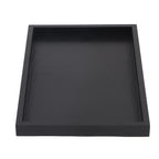 Rectangle Shape Solid Wood Tea Coffee Snack Food Serving Tray Plate Restaurant Trays 22*12*2cm