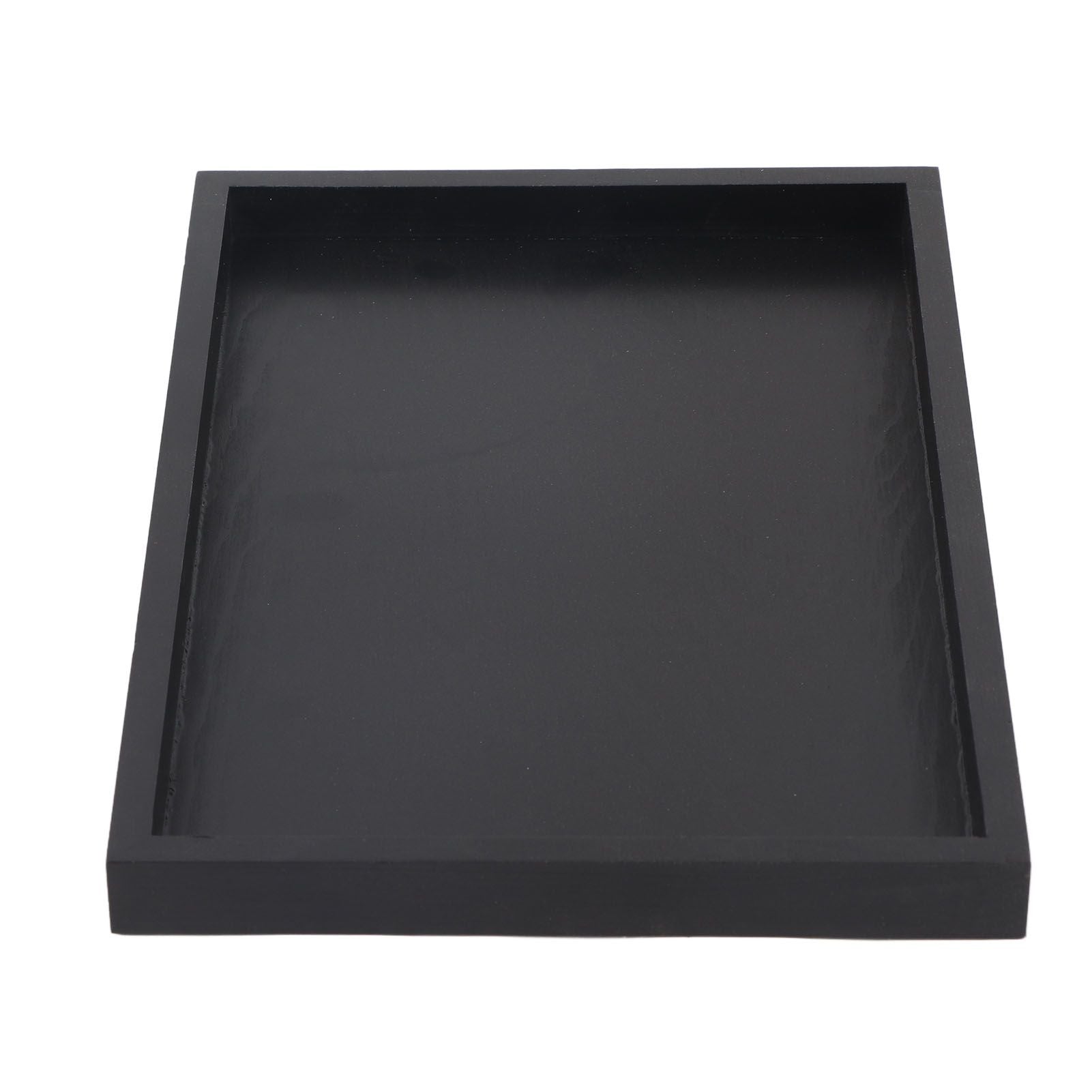 Rectangle Shape Solid Wood Tea Coffee Snack Food Serving Tray Plate Restaurant Trays 22*12*2cm