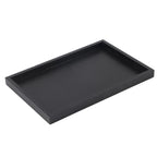 Rectangle Shape Solid Wood Tea Coffee Snack Food Serving Tray Plate Restaurant Trays 22*12*2cm