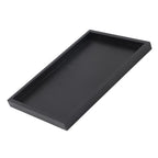 Rectangle Shape Solid Wood Tea Coffee Snack Food Serving Tray Plate Restaurant Trays 22*12*2cm