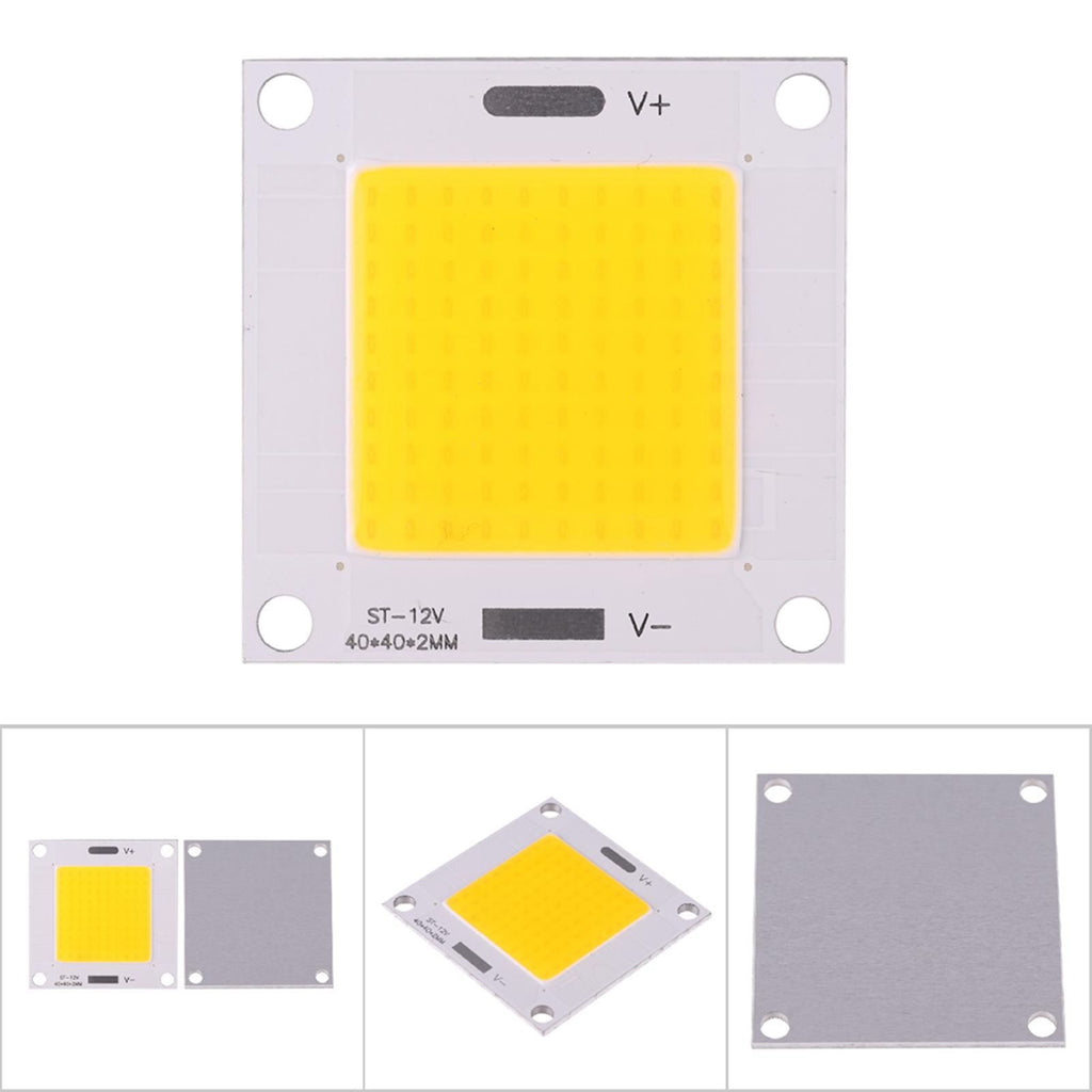 5pcs/set High Power 50W COB LED Integrated Lamp Chip for DIY Light Bulb Floodlight (Warm Light)
