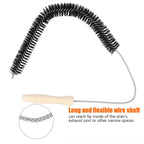 Clothes Dryer Vent Brush Long Flexible Rod Cleaning Tool for Dirt Dust Lint Blockage Removal