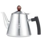 1.2L Stainless Steel Stove top Teapot Tea Coffee Pot Kettle Heat Resistant Handle Matte