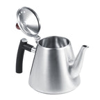 1.2L Stainless Steel Stove top Teapot Tea Coffee Pot Kettle Heat Resistant Handle Matte