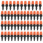 50pcs/set Adjustable Garden Drip Irrigation Misting Nozzles Micro Flowing Sprinkler Head Atomizer