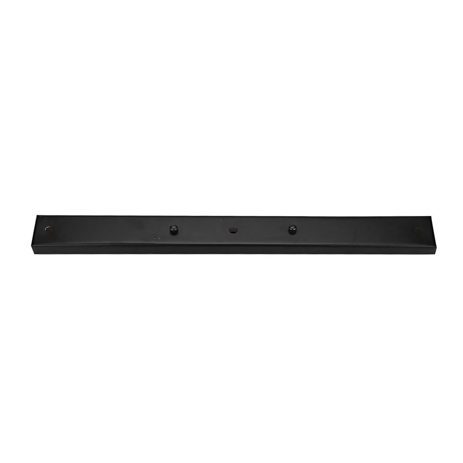 Ceiling Light Plate Holder Fitting Base Rectangular Shape DIY Pendant Lamp Accessories Black
