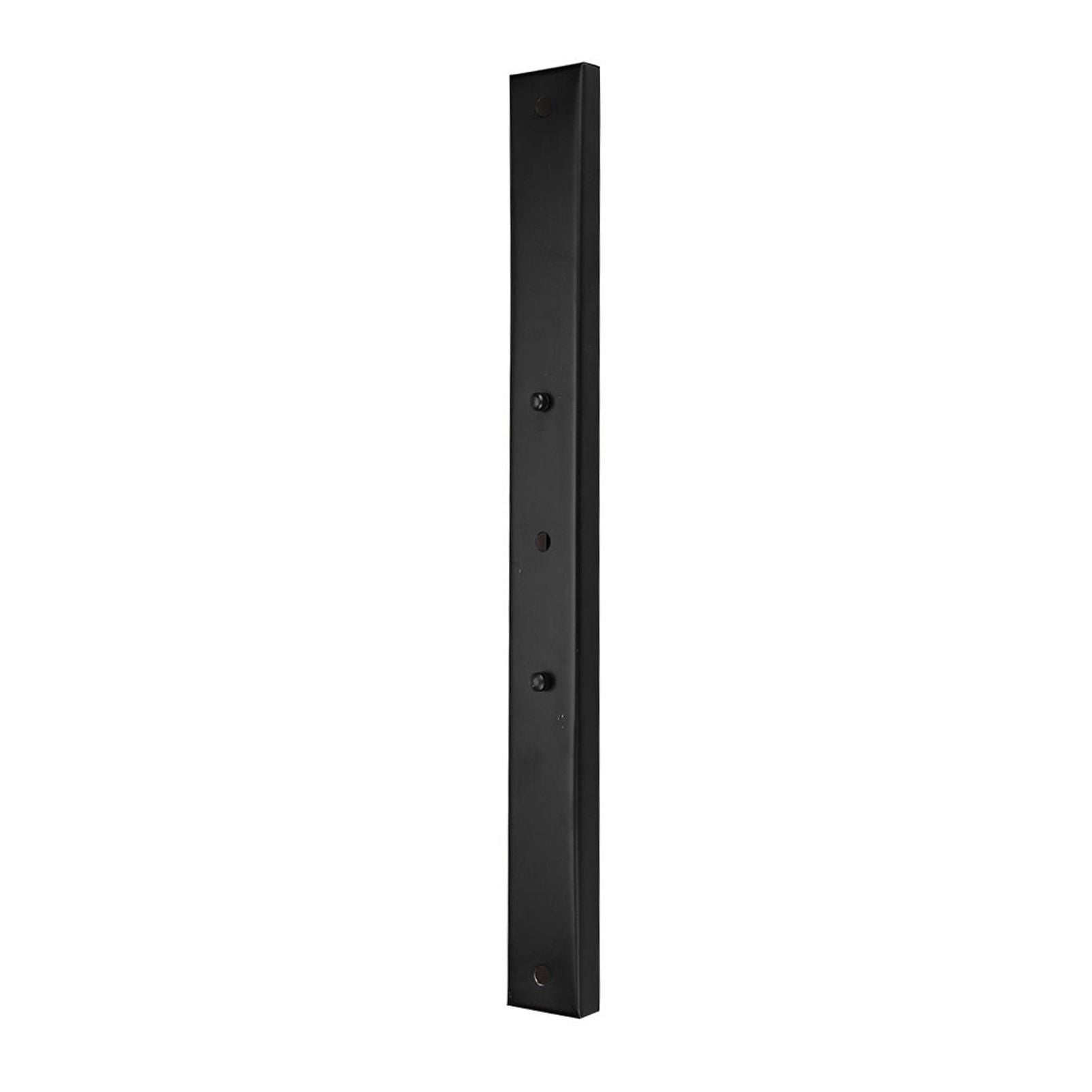 Ceiling Light Plate Holder Fitting Base Rectangular Shape DIY Pendant Lamp Accessories Black