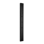 Ceiling Light Plate Holder Fitting Base Rectangular Shape DIY Pendant Lamp Accessories Black