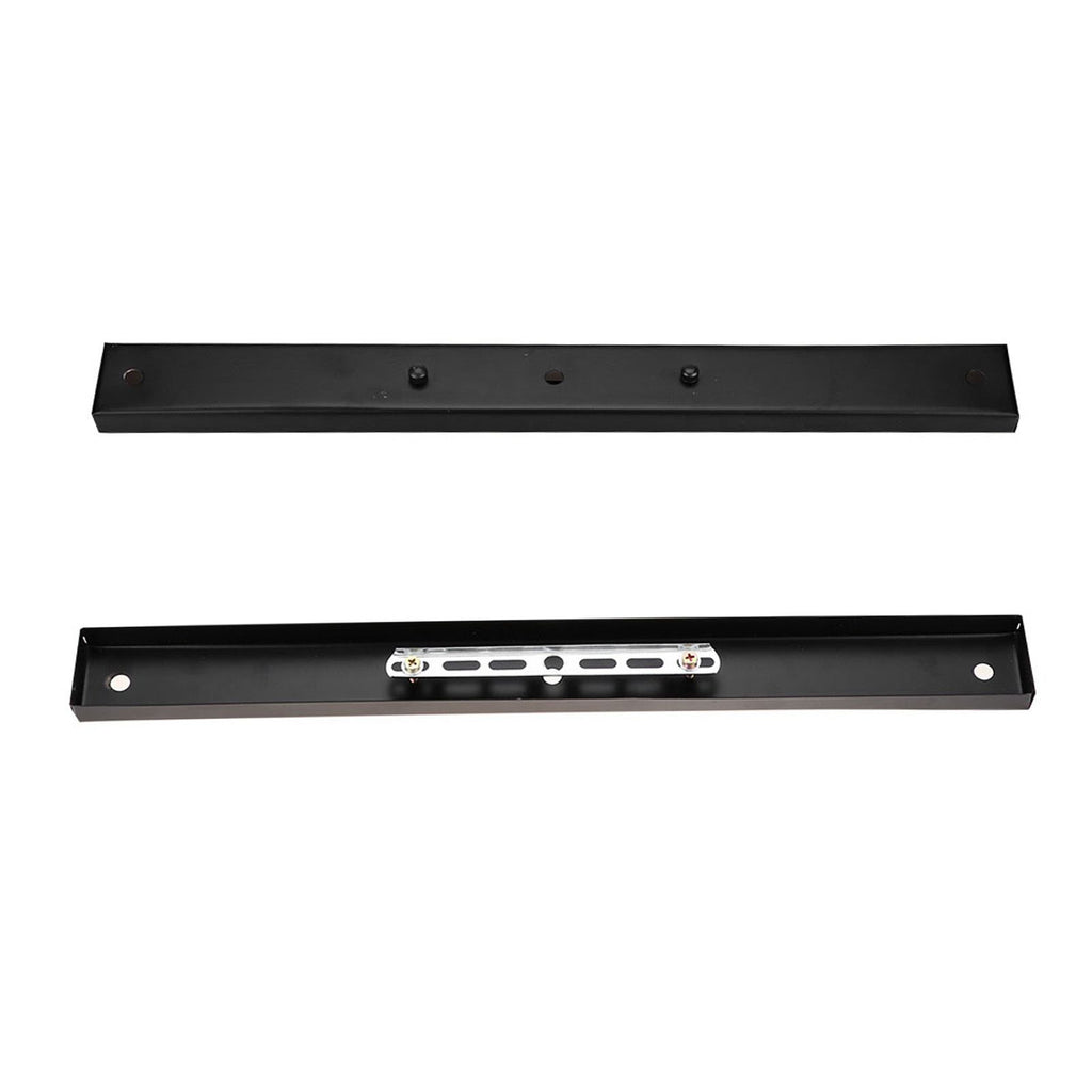Ceiling Light Plate Holder Fitting Base Rectangular Shape DIY Pendant Lamp Accessories Black