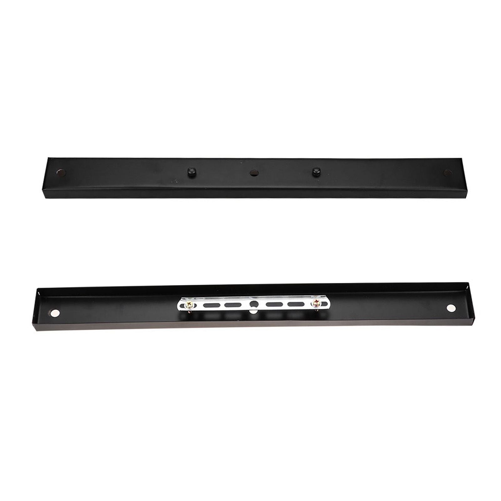 Ceiling Light Plate Holder Fitting Base Rectangular Shape DIY Pendant Lamp Accessories Black