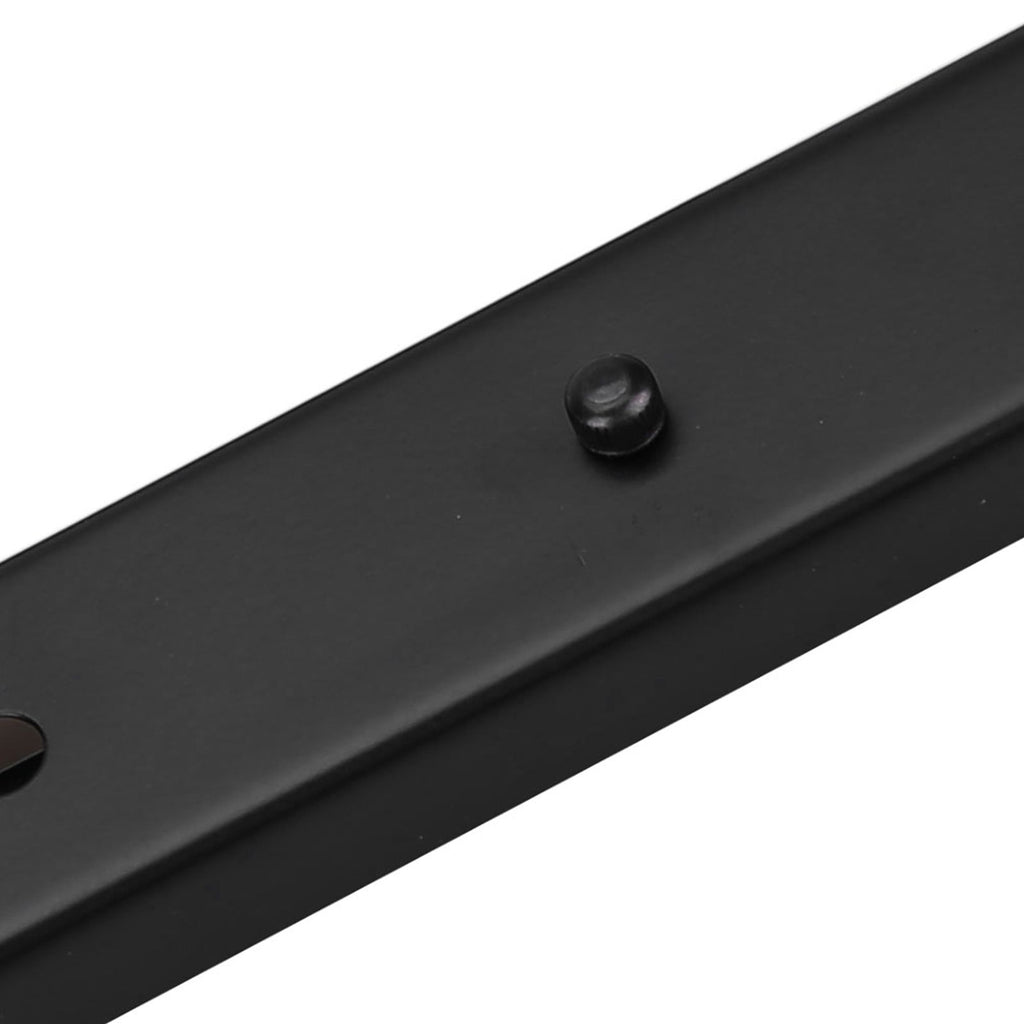 Ceiling Light Plate Holder Fitting Base Rectangular Shape DIY Pendant Lamp Accessories Black