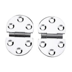 2PCS 180 Degree Copper Hinges for Folding Tabletop Sewing Machine Table