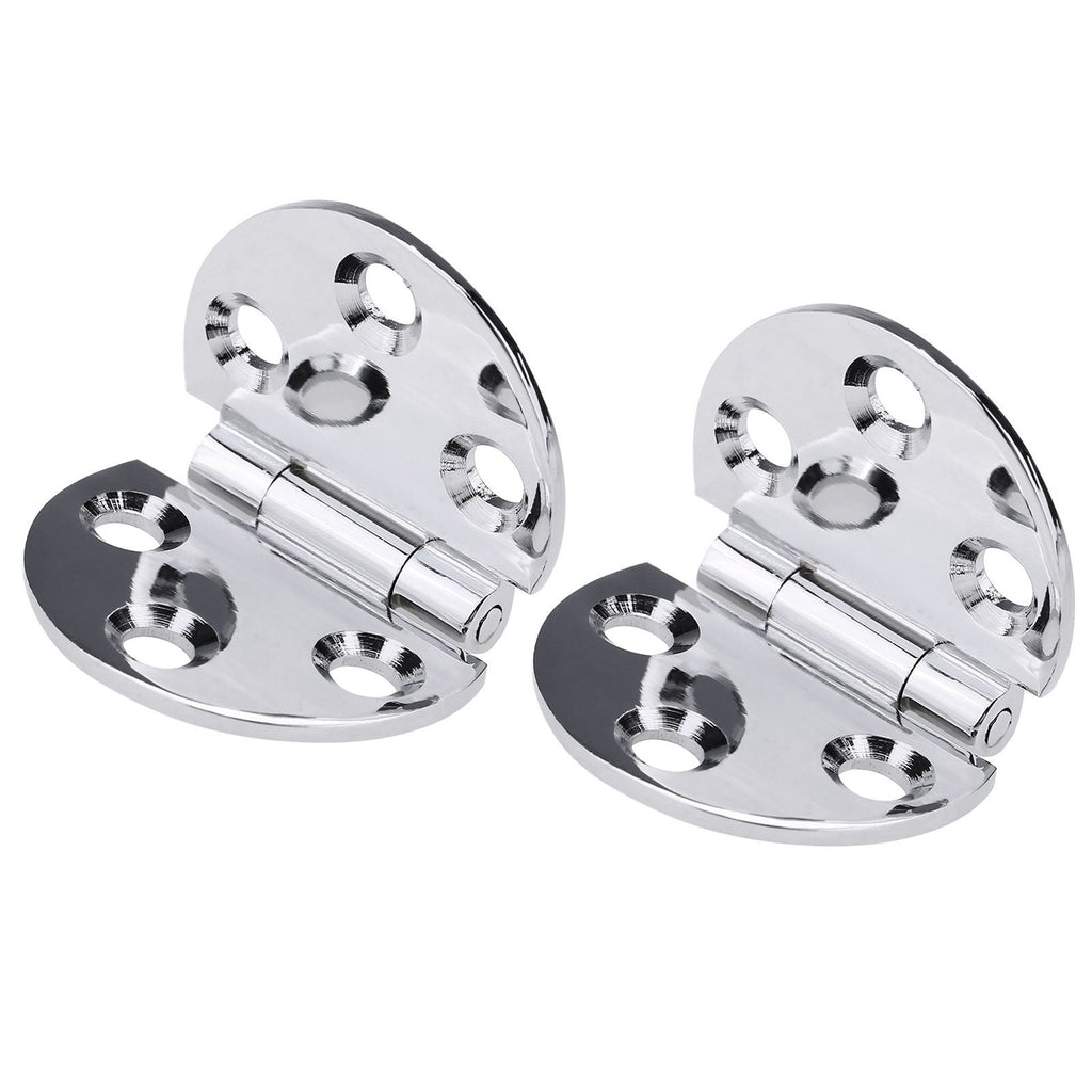 2PCS 180 Degree Copper Hinges for Folding Tabletop Sewing Machine Table