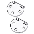 2PCS 180 Degree Copper Hinges for Folding Tabletop Sewing Machine Table