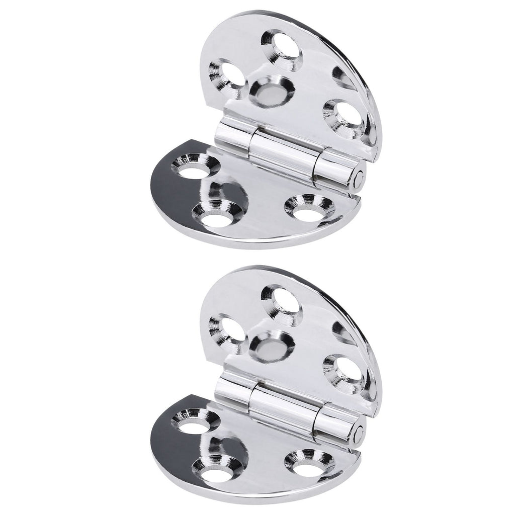 2PCS 180 Degree Copper Hinges for Folding Tabletop Sewing Machine Table