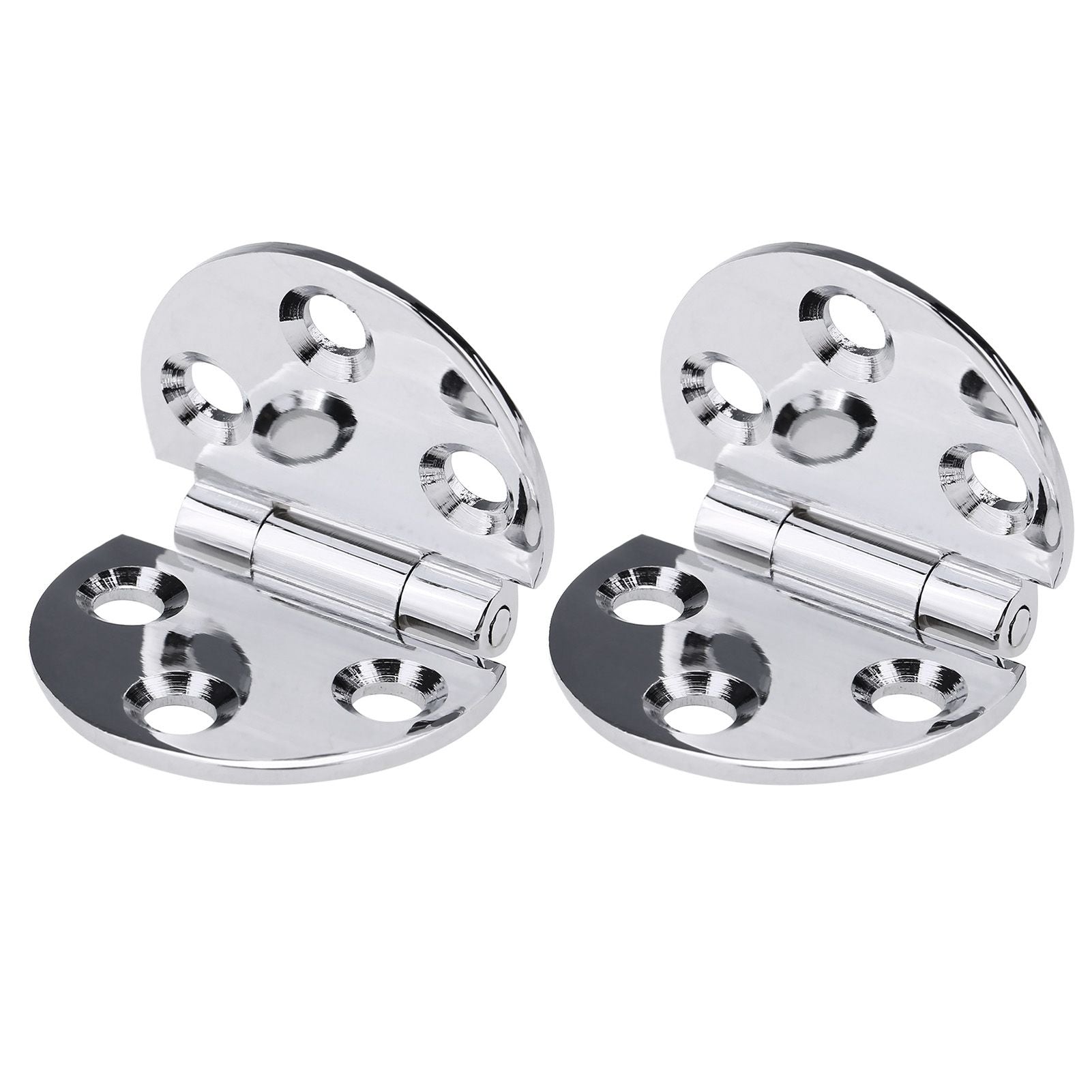 2PCS 180 Degree Copper Hinges for Folding Tabletop Sewing Machine Table