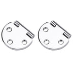 2PCS 180 Degree Copper Hinges for Folding Tabletop Sewing Machine Table
