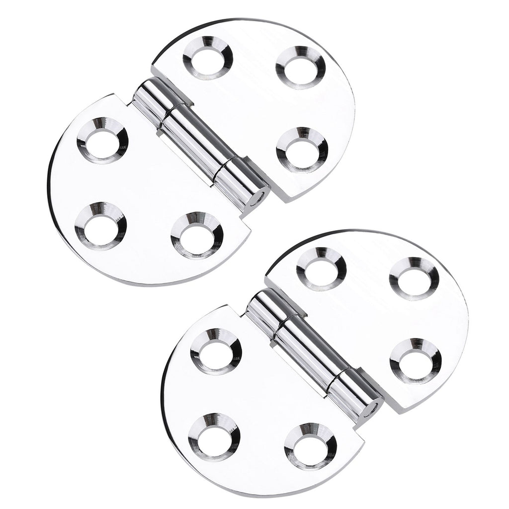 2PCS 180 Degree Copper Hinges for Folding Tabletop Sewing Machine Table