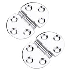 2PCS 180 Degree Copper Hinges for Folding Tabletop Sewing Machine Table