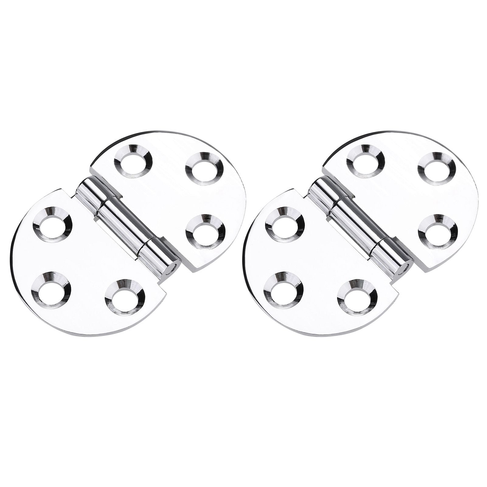 2PCS 180 Degree Copper Hinges for Folding Tabletop Sewing Machine Table