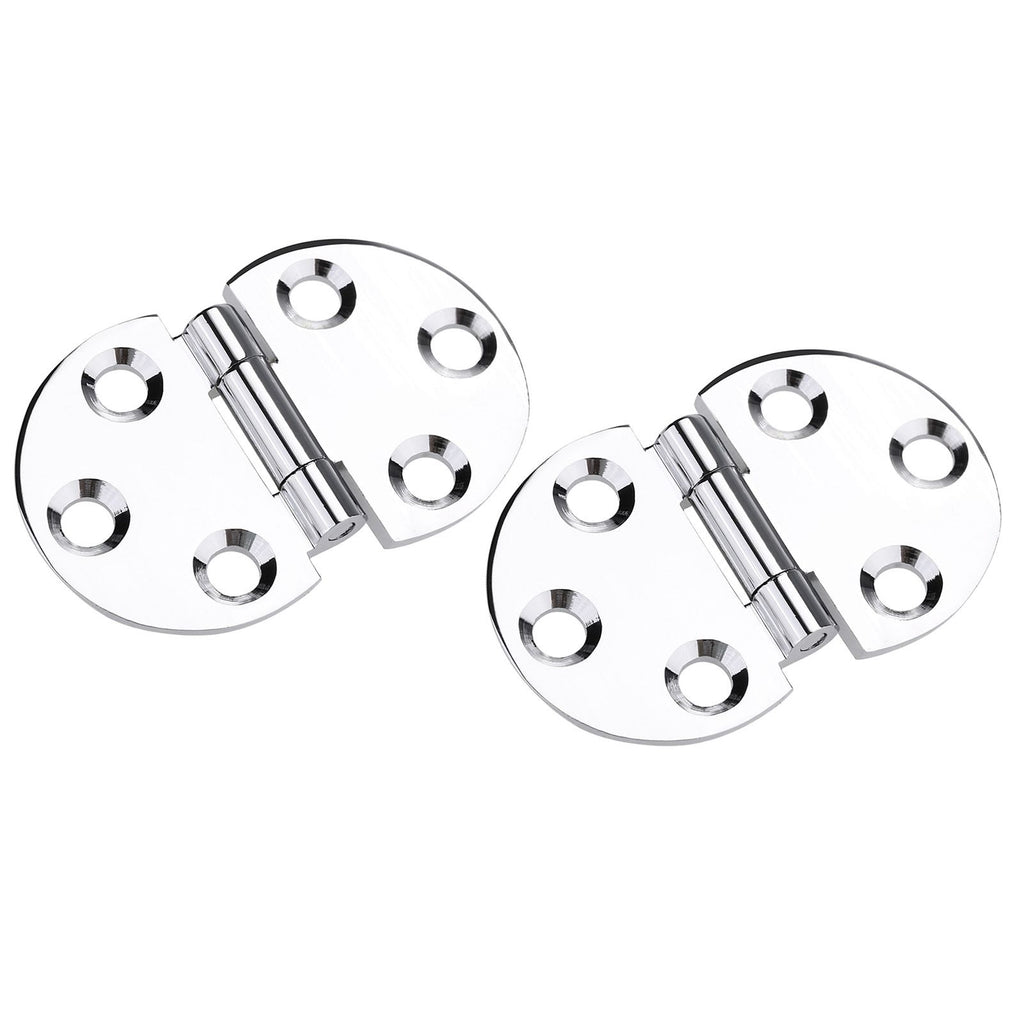 2PCS 180 Degree Copper Hinges for Folding Tabletop Sewing Machine Table